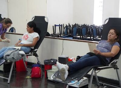Se realizó una colecta de sangre en el Concejo Deliberante de Merlo
