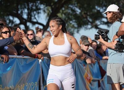 La deportista paceña Linda Machuca obtuvo Medalla de Plata en el Mundial de Lucha Olímpica