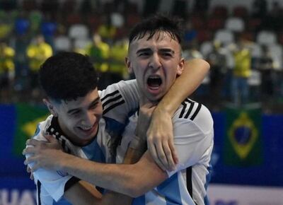Argentina y una remontada histórica ante Brasil para ser campeón por primera vez del Sub 17 de futsal