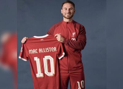 Liverpool presentó a Alexis Mac Allister como nuevo refuerzo