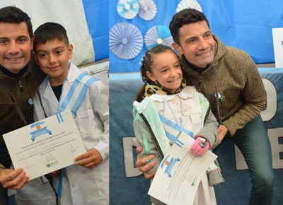 General Rodríguez: los alumnos de la Escuela Primaria número 6 realizaron la jura de la bandera Argentina