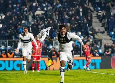 Gimnasia venció a Huracán sobre la hora, por la Liga Profesional