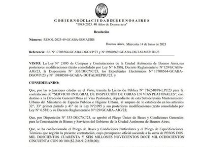Las prioridades de Larreta: escándalo y sospechas de corrupción rodean millonarias licitaciones de veredas en CABA