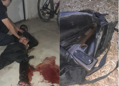 Cayó peligroso delincuente tras enfrentamiento armado con la policía