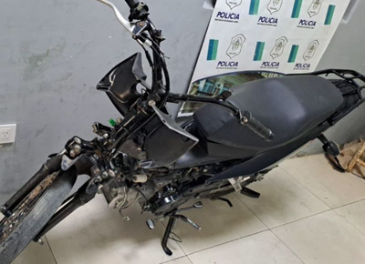 Un menor detenido en Berisso: robó una moto, la chocó y mintió sobre su identidad