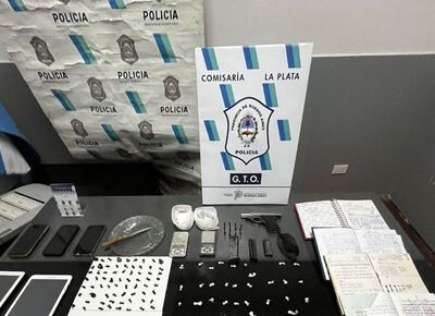 VIDEO | La Plata: Fueron a detener a dos ladrones por robarse un portón y encontraron un búnker de droga