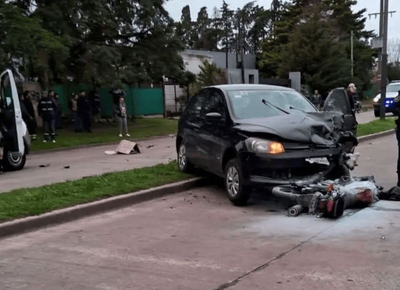 Falleció otro motociclista tras un choque que tuvo lugar en 19 y 515