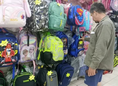 Una familia necesitaría 287.000 pesos para afrontar el inicio de las clases con mochilas, cartucheras, útiles y zapatillas