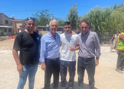 El ministro Katopodis y el intendente Alak recorrieron obras junto a UOCRA La Plata
