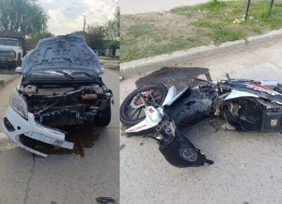 Ensenada: un motociclista de 20 años murió en un accidente vial tras ser embestido por un auto