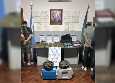 Detuvieron a un policía en Los Hornos con casi 3 kilos de marihuana: las autoridades investigan si era para comercialización