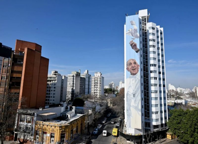 La Plata inaugurará el mural más grande del mundo en honor al Papa Francisco