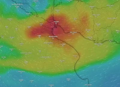 Según expertos, el peor momento de la ciclogénesis en La Plata será a las 15:00