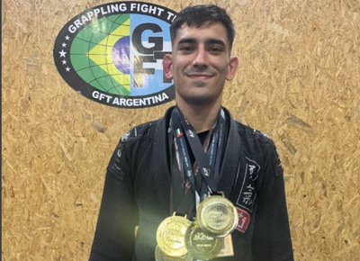 Francisco Castillo, el joven de La Plata que llevó el jiu-jitsu argentino a escenarios internacionales