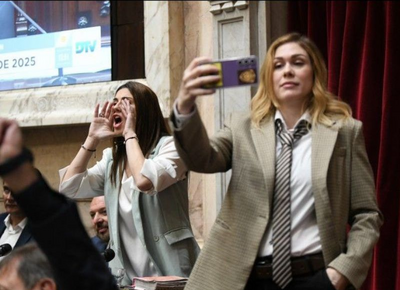 Elecciones | Lilia Lemoine protagonizó un tenso cruce con periodistas tras votar