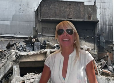 Ordenan la inhibición general de bienes de Roxana Aloise tras el incendio y derrumbe del depósito en La Plata