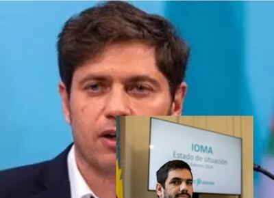 Explota el escándalo en IOMA: denunciaron a Kicillof y Giles por desviar fondos millonarios