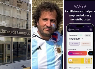 Banco de Comercio, el sponsor de Waya que acumula causas de "lavado de activos"