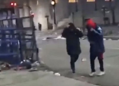 Tres detenidos y disturbios durante los festejos por el triunfo de la Selección en el centro de La Plata