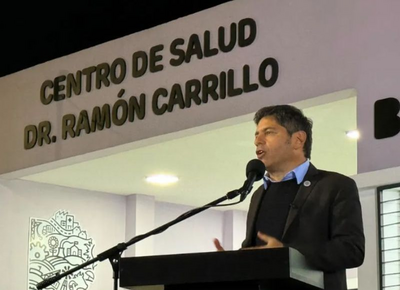 Axel Kicillof: "Milei nos roba recursos para dárselos a los bancos, a la timba y a sus amigos"