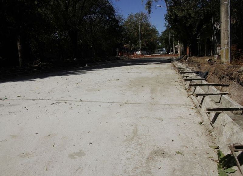 San Miguel: avanzan las obras en la zona de Pardo
