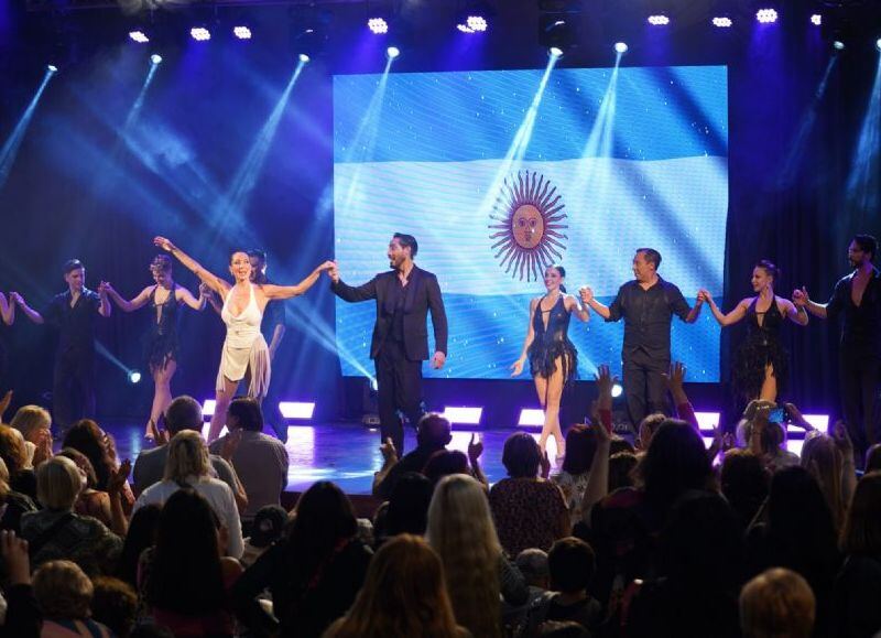 Mora Godoy volvió a presentarse en Merlo