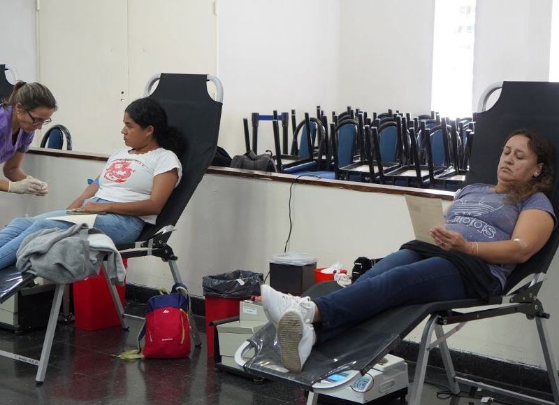 Se realizó una colecta de sangre en el Concejo Deliberante de Merlo