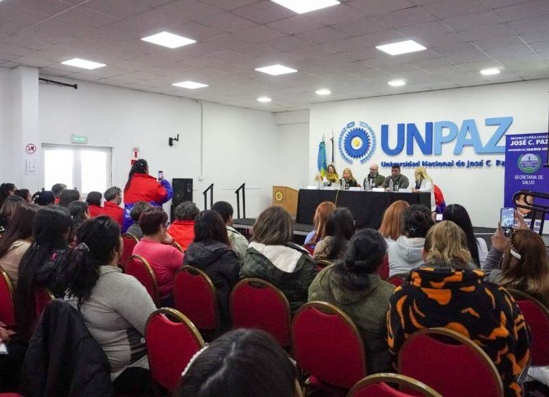 José C. Paz: inició el segundo grupo de la Escuela Municipal de Promotores de Salud