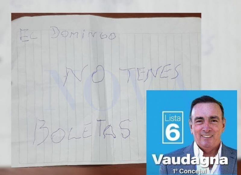 VIDEO | Ataque y amenazas al local del candidato Oscar Vaudagna