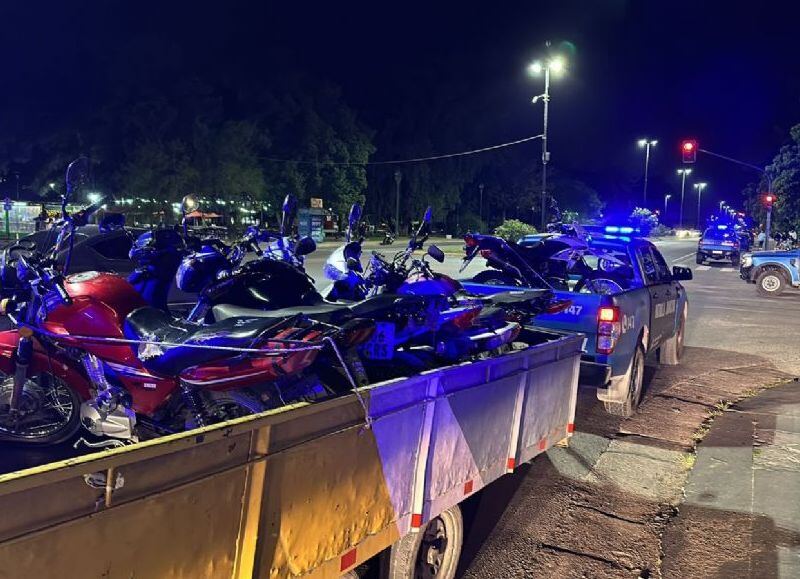 El Municipio intensificó los operativos de prevención y sacó de circulación más de 50 motos ilegales
