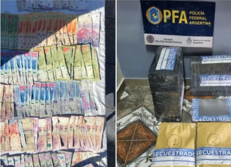 Allanaron una casa de La Plata en un golpe contra una red que cometió ciberestafas por 80 millones
