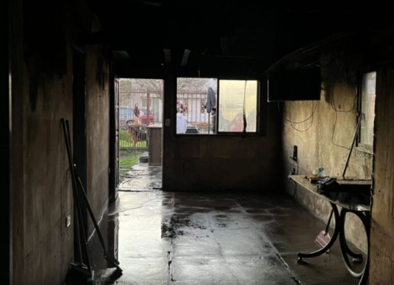 Un incendio destruyó la casa de una pareja de jubilados en San Carlos: piden ayuda solidaria