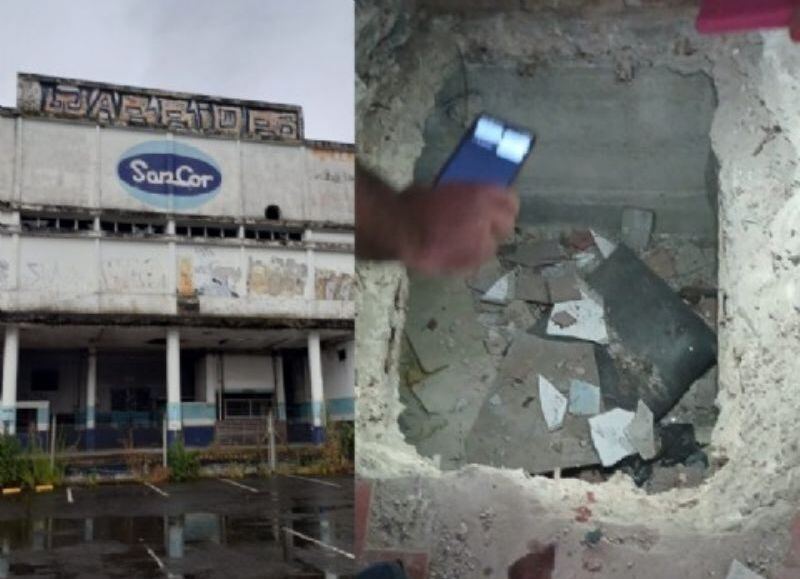 Dos jóvenes exploraban un edificio abandonado, grababan contenido para redes, se cayeron al vacío y quedaron heridos