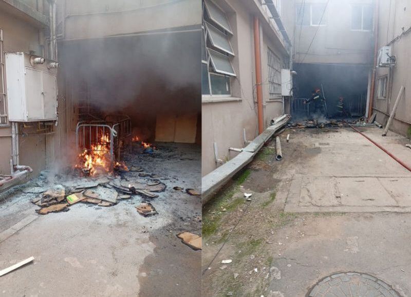 Investigan a dos pacientes por un incendio en el Hospital Alejandro Korn que afectó el área de Terapia Intensiva