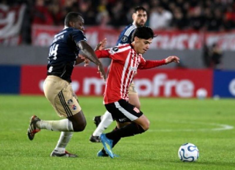 VIDEO | Estudiantes de La Plata venció al DIM en el descuento y se metió en octavos de la Libertadores
