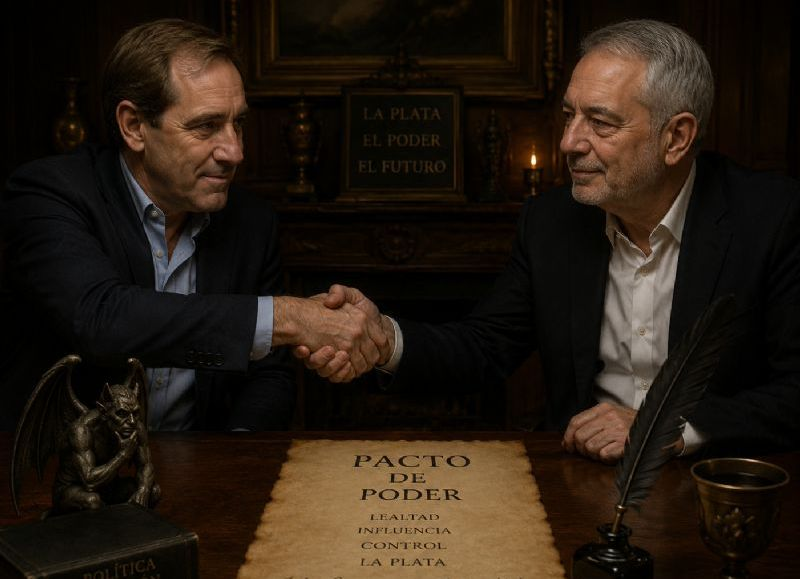 Crecen las sospechas de un pacto subterráneo entre Garro y Alak para fracturar al PRO rumbo a 2027