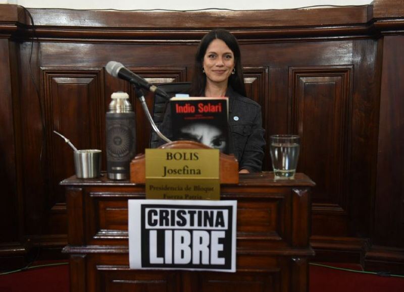 la concejal Josefina Bolis pidió que el Concejo Deliberante repudie la proscripción política de Cristina Kirchner